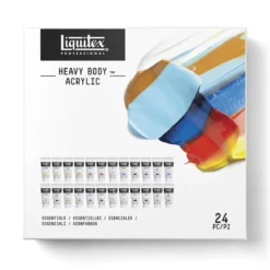 Liquitex Heavy Body akrylmaling – Color Set – 6×22 ml grunnfarger