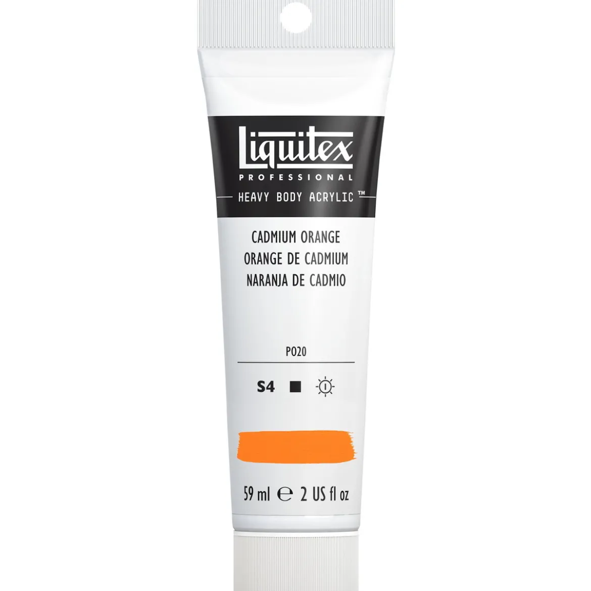 Liquitex Heavy Body akrylmaling 59 ml – 152 Cadmium red light