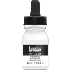 Liquitex Professional Acrylic Ink 30 ml – Titanium white 432