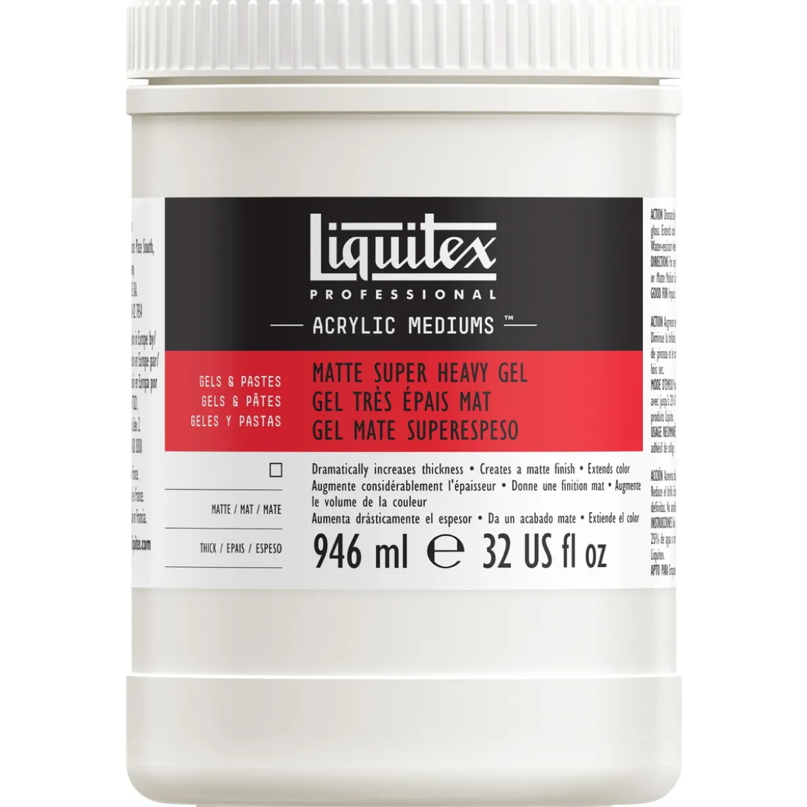 LX Matt Super Heavy Gel 946 ml