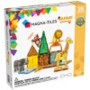 Magna-tiles safari 25 stk. – innovative, fargerike og transparente byggeklosser med innebygde magneter