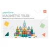 Magnetic Tiles Mega-kit, 100 magnetiske deler i ulike former