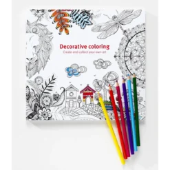 Malebok - Decorative Coloring