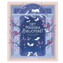 Malebok Det magiska biblioteket, illustrert av Maria Trolle, 78 sider, 21,8×25,8 cm
