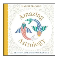 Malebok Maggie Magoo Amazing Astrology, 25×25 cm, 80 sider