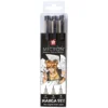 Manga Pigma Micron sett 3stk