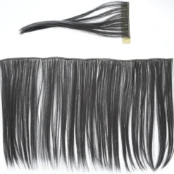 Man hale kit kjepphest grå – 44×25 cm lang man og luggremse + hale