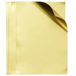 Metallpapir gull A4 (210×297 mm), 5 tykke ark på 280 g/m²