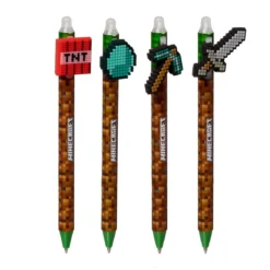 Minecraft blekkpenn med utviskbart blekk, pris per stykk, selges assortert på nett