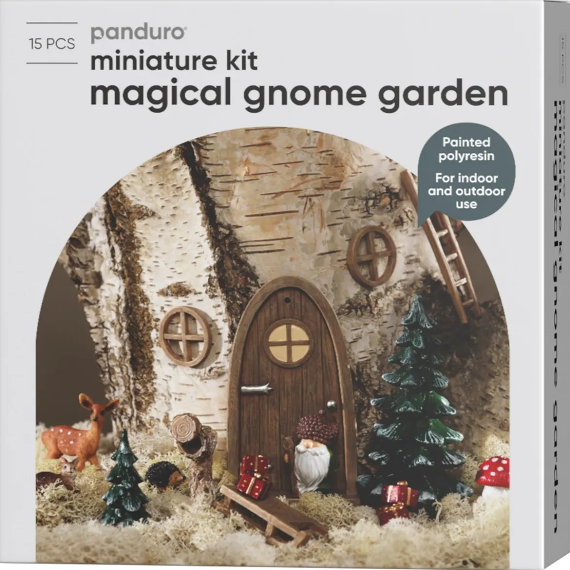 Miniatyrkit Magical Gnome Garden – lag julens nydeligste nissedør