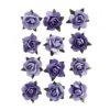 Miniroser papir Purple 12stk