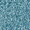 MIYUKI Delica 11/0 aqua gl 5 g – DB0628 Silver Lined Light Aqua Alabaster