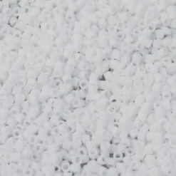 MIYUKI Delica 11/0 crystal 5 g – DB0750 Matted Opaque Crystal
