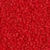MIYUKI Delica 11/0 mørkerød 5 g – DB0753 Matted Opaque Red