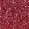 MIYUKI Delica bringebærrød 5g – DBM0062 Light Lined Cranberry