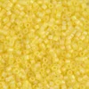 MIYUKI Delica gul 5g – DBM0854 Matted Pale Yellow AB