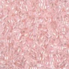 MIYUKI Delica lakserosa 5g – DBM0234 Lined Crystal Pale Salmon