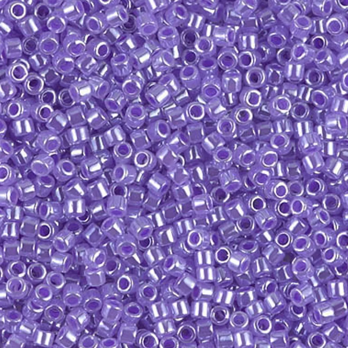 MIYUKI Delica lilla 5g – DBM0249 Lined Crystal Purple
