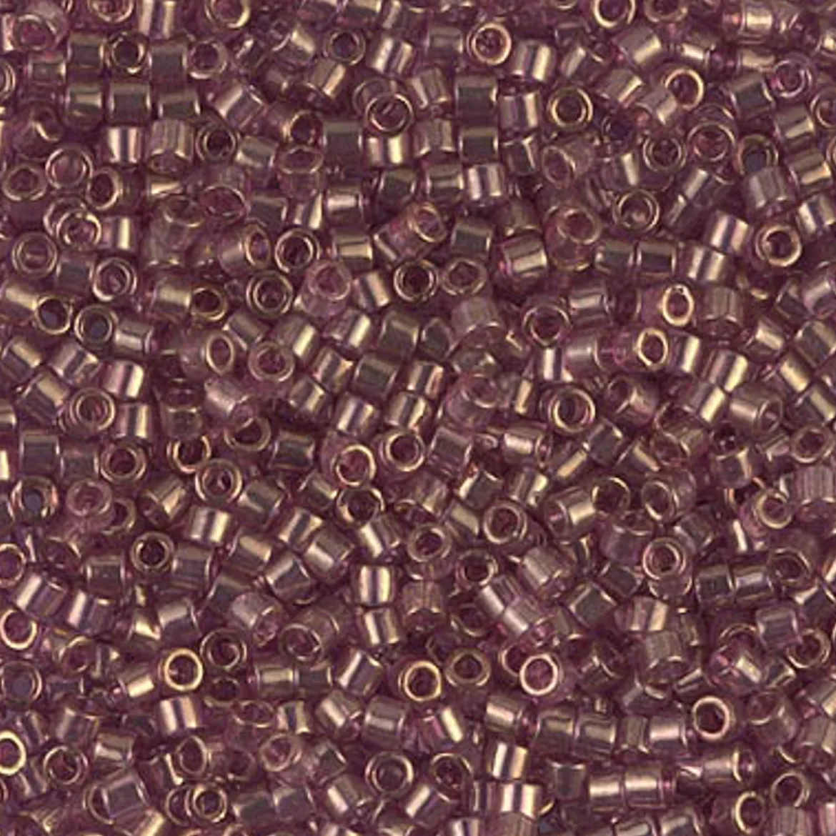 MIYUKI Delica lilla glans 5g – DBM0108 Gold Luster Amethyst