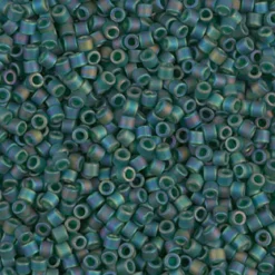 MIYUKI Delica mørk aqua 5g – DBM0859 Emerald Matted AB