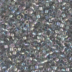 MIYUKI Delica transp grå 5g – DBM0107 Transparent Grey Iris