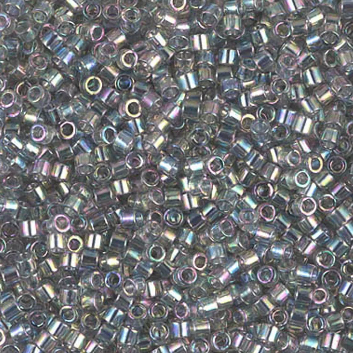 MIYUKI Delica transp grå 5g – DBM0107 Transparent Grey Iris