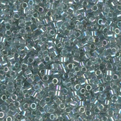 MIYUKI Delica turkisgrønn 5g – DBM0084 Light Lined Seafoam