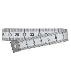 Målebånd med gradering på begge sider i cm og mm 150 cm