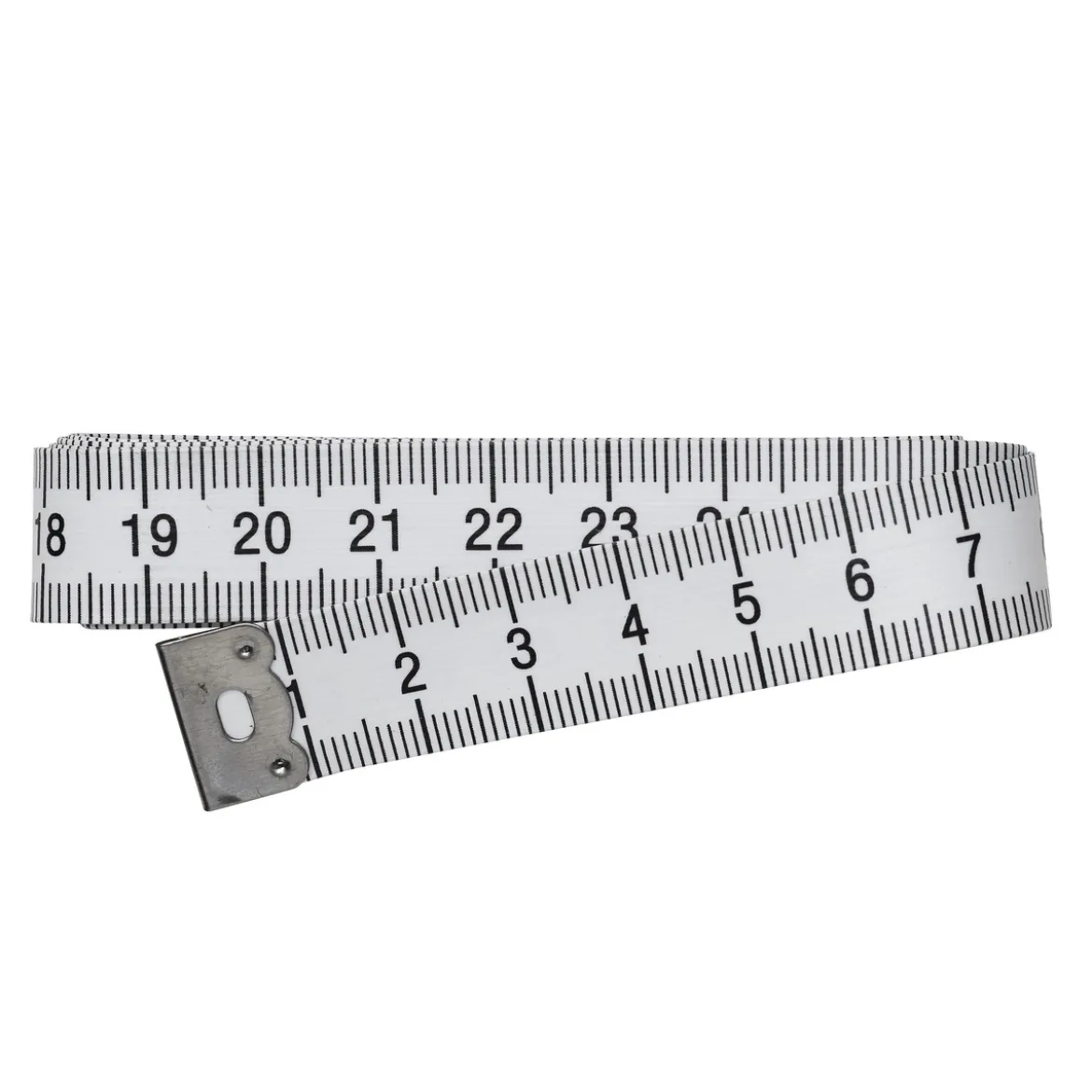 Målebånd med gradering på begge sider i cm og mm 150 cm