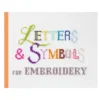 Mønsterbok Letters & Symbols – broderi for bokstaver og symboler