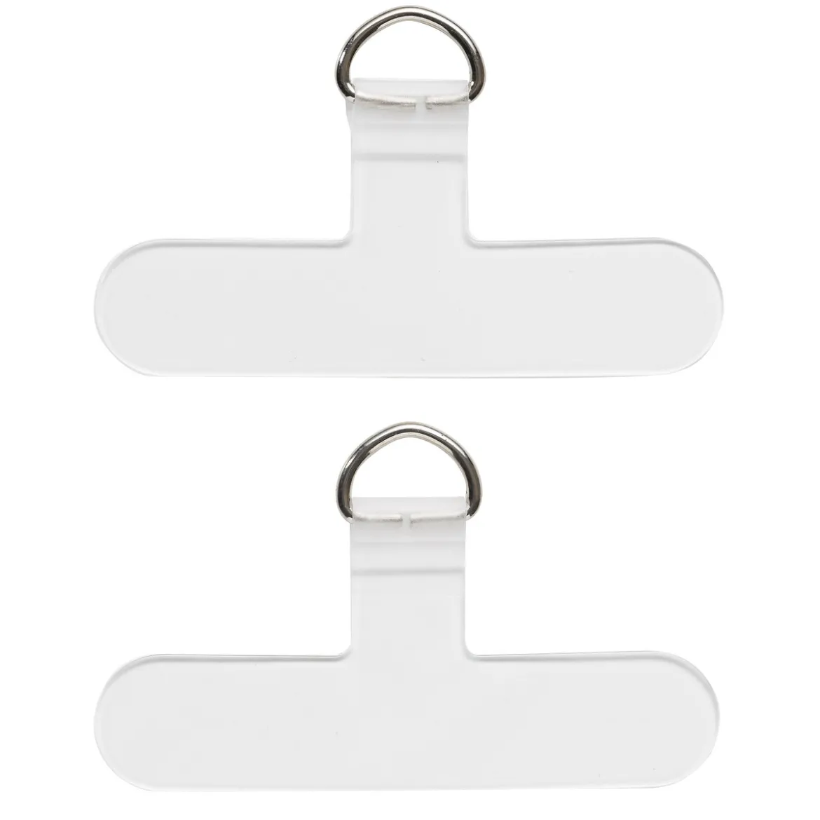 Mobilring, transparent remholder for mobiltelefondeksler, 2-pakning