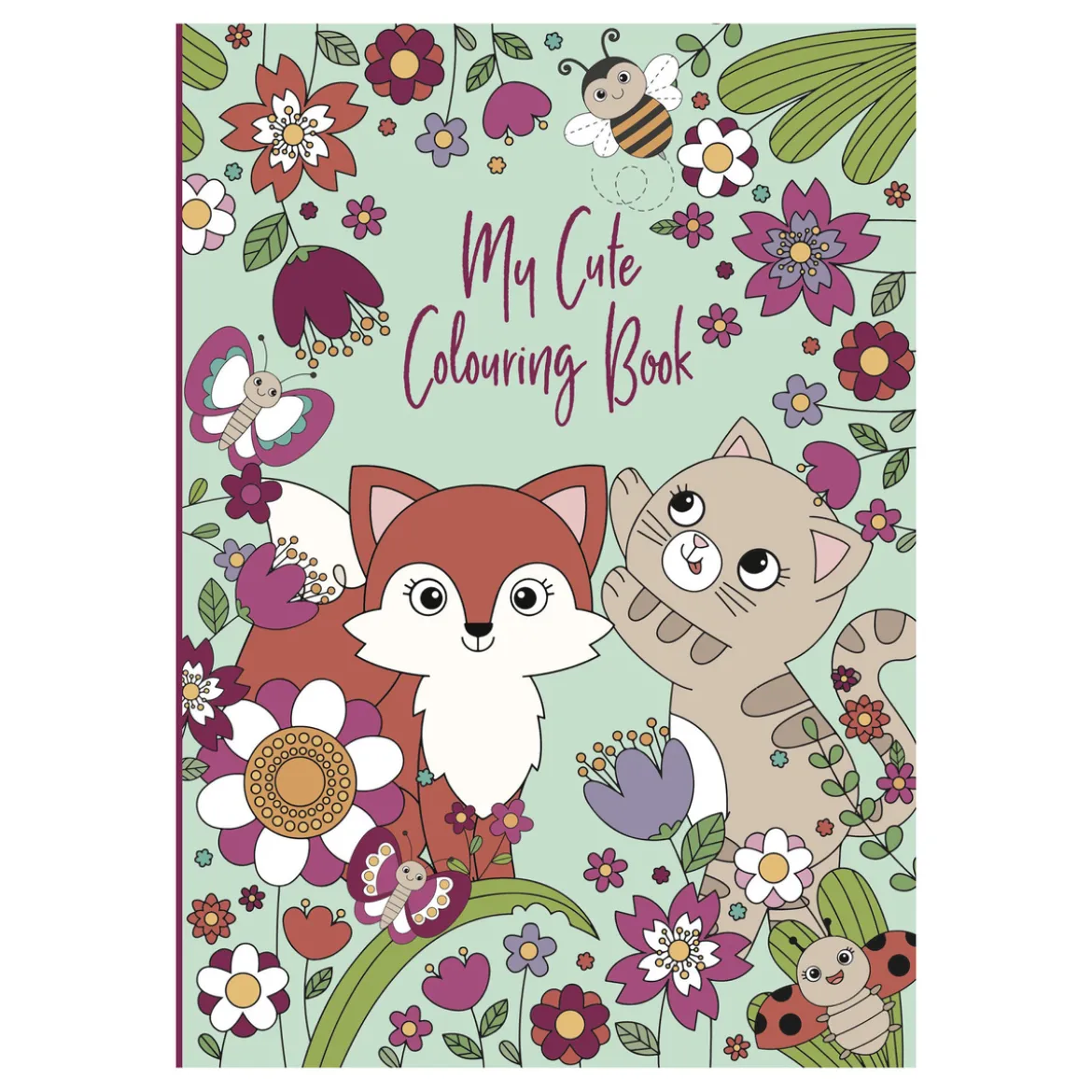 My cute colouring book – min søte malebok