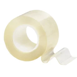 Nano Tape, rull med 3 meter nanotape, 5 cm bred, gjennomsiktig og dobbeltsidig selvklebende