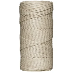 Naturfarget hampsnor – 110 meter, Ø 1,0 mm