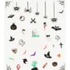 Neglstickers Halloween – 36 ekle neglklistremerker med Halloween-motiv