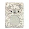 Notatbok den myke og fluffy snøleoparden! A5, 80 linjerte ark