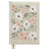 Notatbok med brodert blomstret omslag, A5 (148×210 mm), 80 ark, 80 g/m²