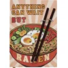 Notatbok Ramen A5, en kawaii skrivebok med 80 linjerte ark, 80 g/m²