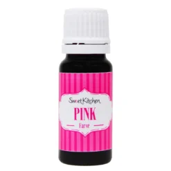 Næringsmiddelfarge, dropsfarge 10 ml rosa