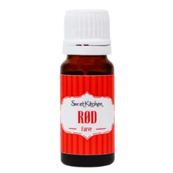 Næringsmiddelfarge, dropsfarge 10 ml rød