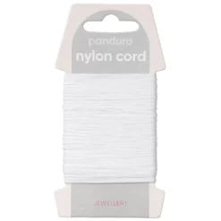 Nylontråd 0,5 mm hvit 40 m