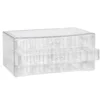 Oppbevaring for perler og smykkedeler, 3 etasjer, 72 rom, 23,5×13×10,5 cm