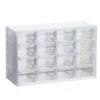 Oppbevaringskommode med 16 skuffer, 22,6×8,8×14,4 cm