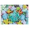 Paint by number / mal etter tall – sukkulent, 35×25 cm + 18 farger og 3 pensler