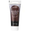 Panduro Acrylic akrylmaling, matt 100 ml – Burnt umber