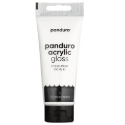 Panduro Acrylic akrylmaling, blank 100 ml – Titanium white