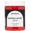 Panduro Acrylic Gloss blank akrylmaling 500 ml Vermillion