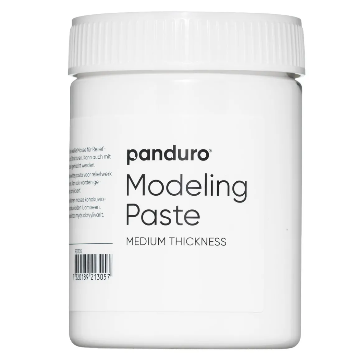 Panduro Acrylic medium modeling paste, 500 ml hvit modelleringspasta