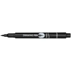 Panduro brushpen svart