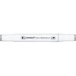Panduro Colour Marker Brush, penselspiss og skråskjært spiss – Warm grey 3 WG1
